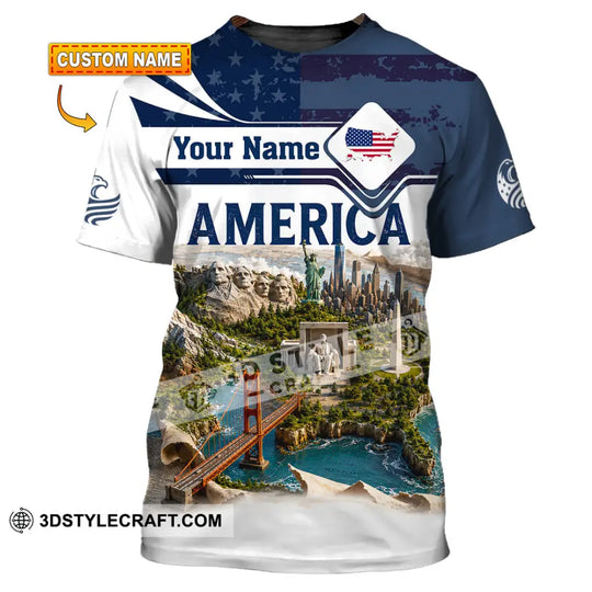 Unisex Shirt - Custom America Shirt style option 1