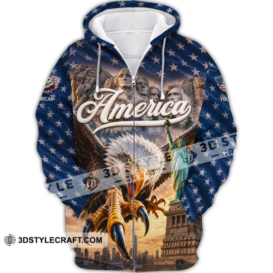 Unisex Shirt - Custom America Shirt style option 3