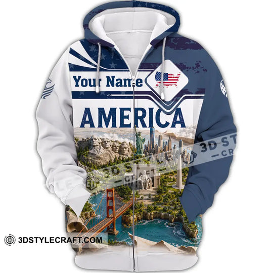Unisex Shirt - Custom America Shirt style option 3