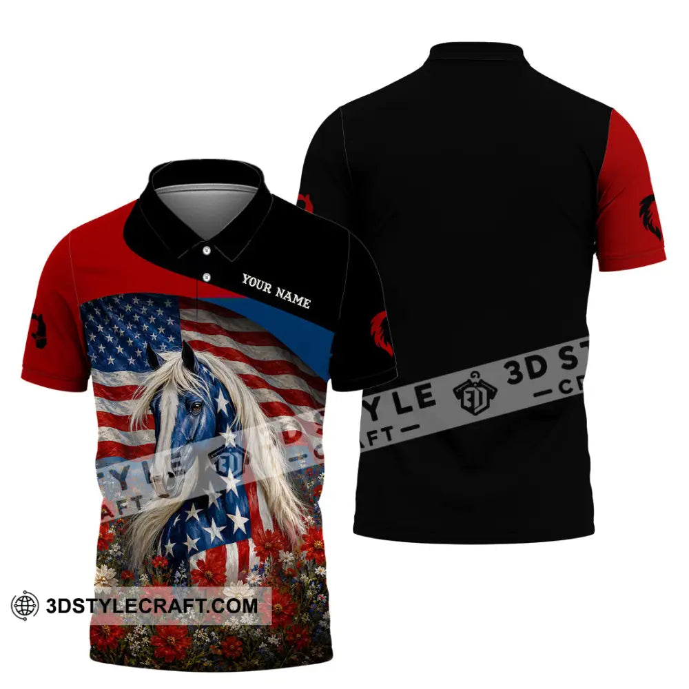 Unisex Shirt - Custom American Shirt - Polo Shirt / S - T-shirt