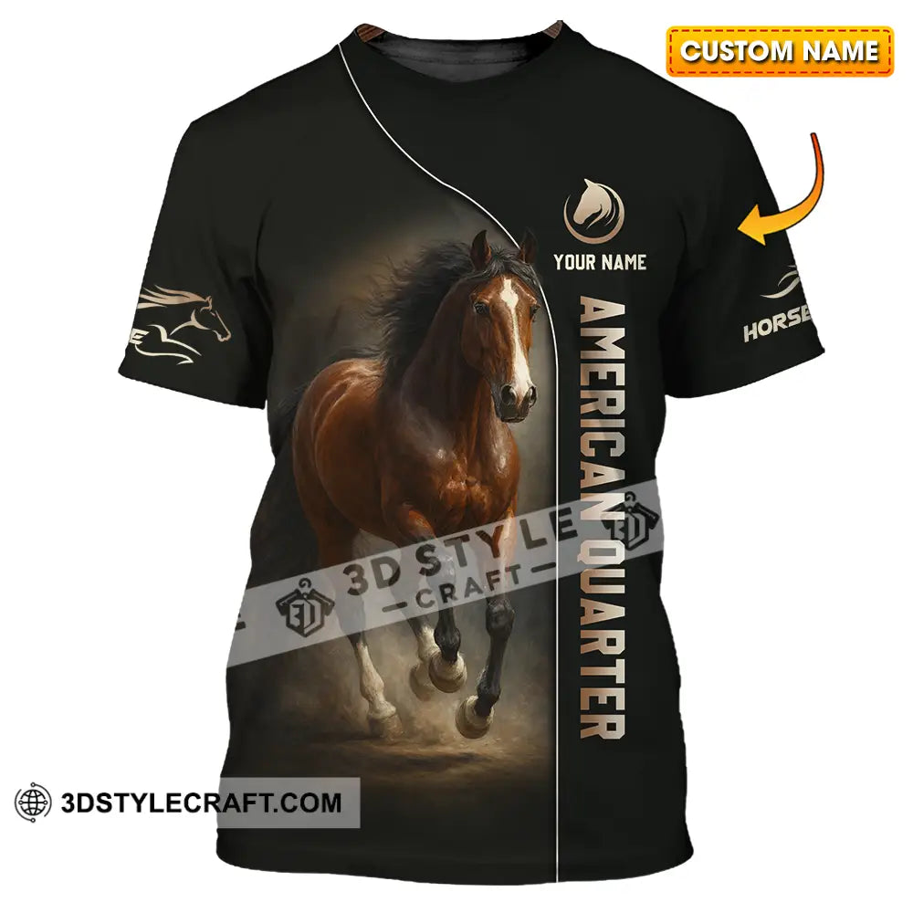 Unisex Shirt - Custom American Quarter Horse Shirt T-shirt