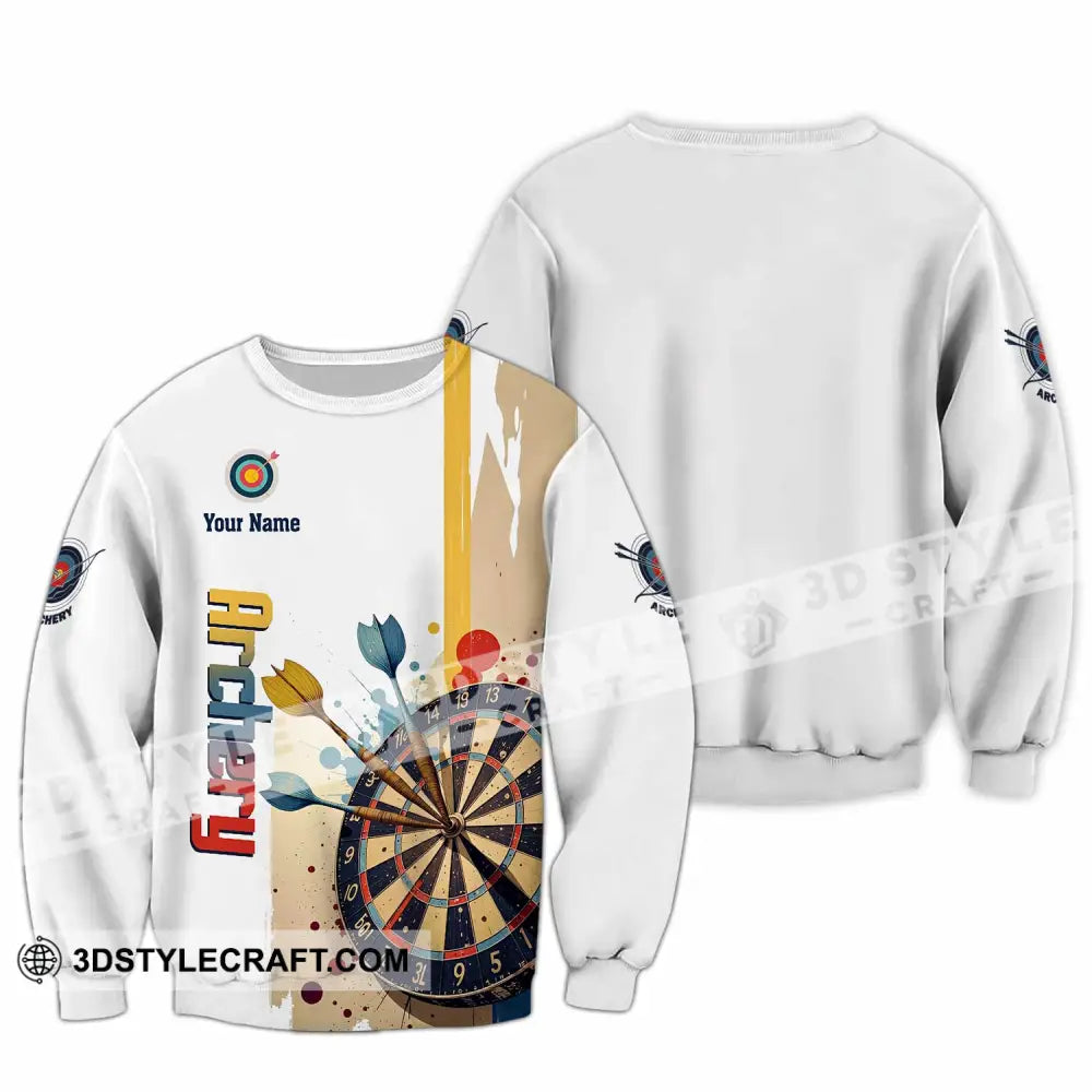 Unisex Shirt - Custom Archery 3D Shirt Long Sleeve / S T-shirt