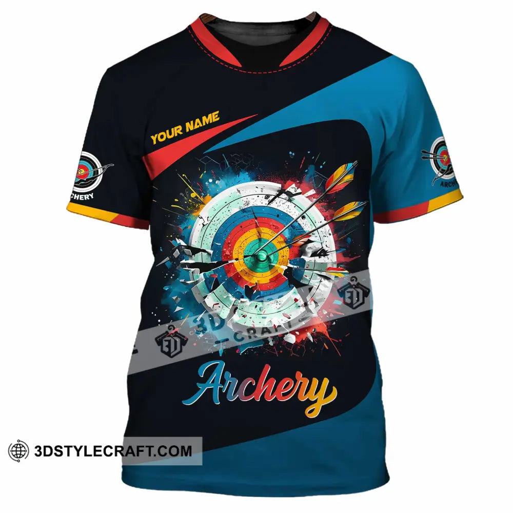 Unisex Shirt - Custom Archery 3D Shirt T-Shirt / S T-shirt