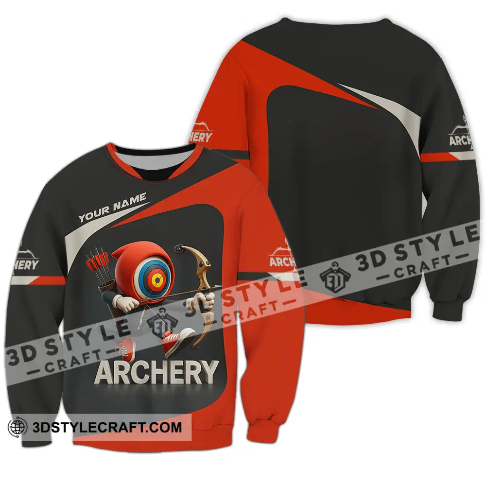 Unisex Shirt - Custom Archery Shirt Long Sleeve / S T-shirt