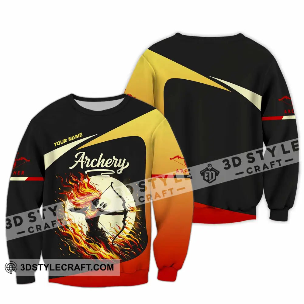 Unisex Shirt - Custom Archery Shirt Long Sleeve / S T-shirt