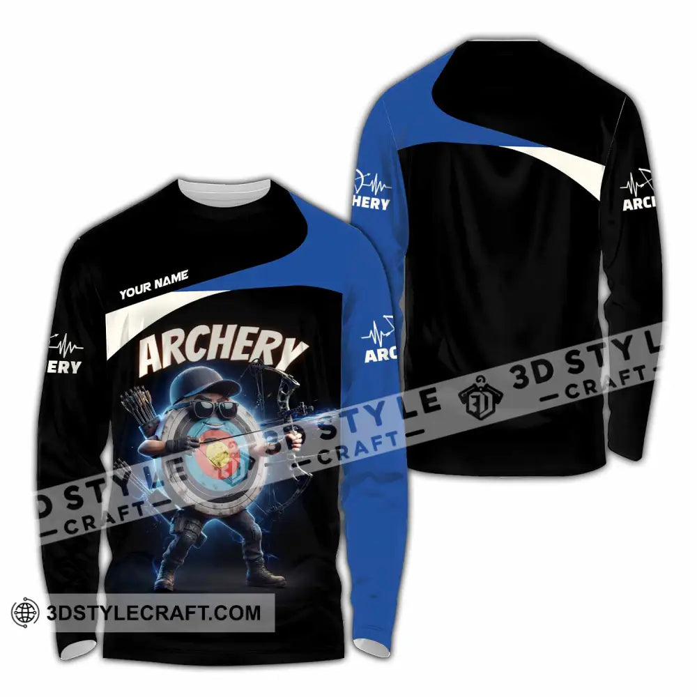 Unisex Shirt - Custom Archery Shirt - Long Sleeve Shirt / S - T-shirt