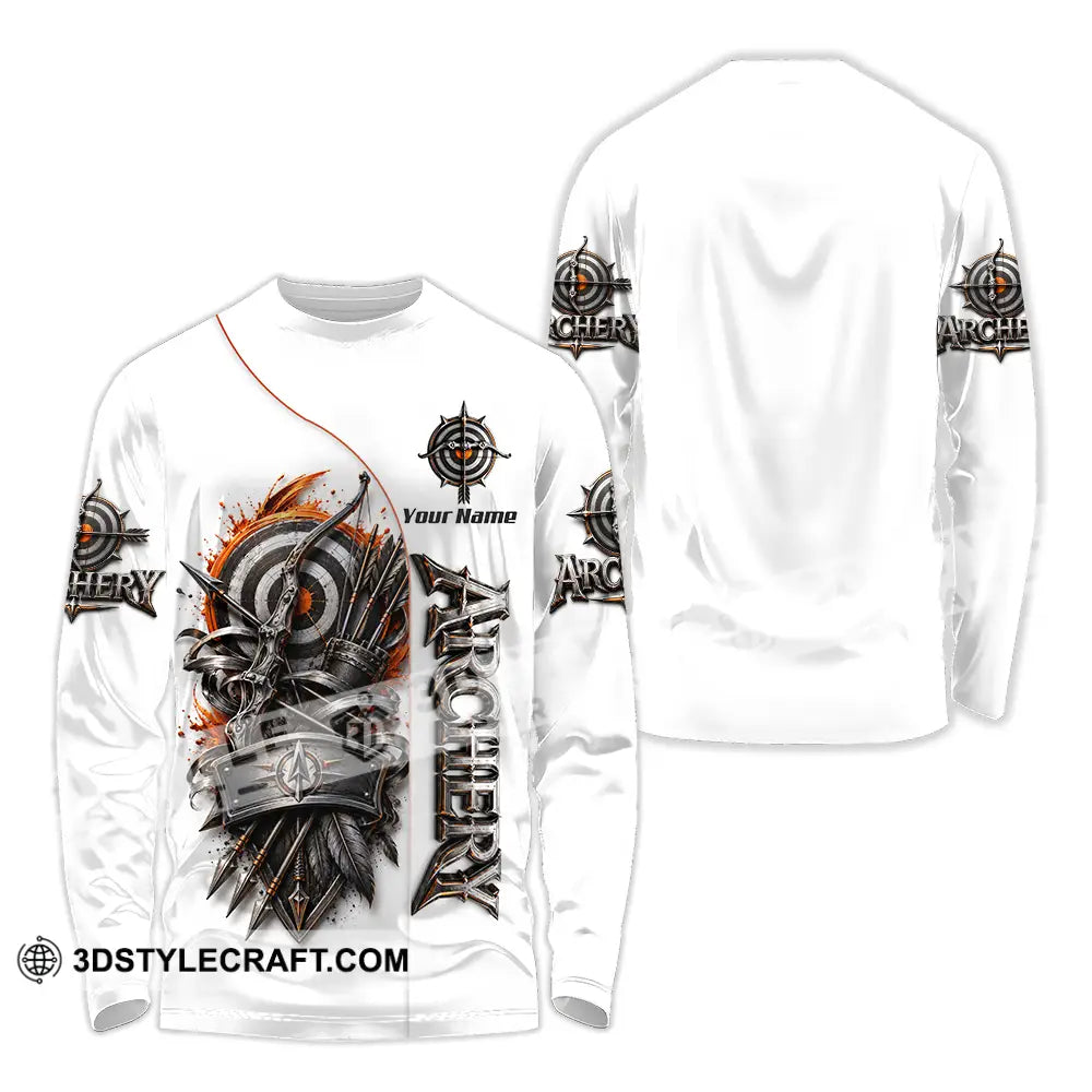 Unisex Shirt - Custom Archery Shirt - Long Sleeve Shirt / S - T-shirt