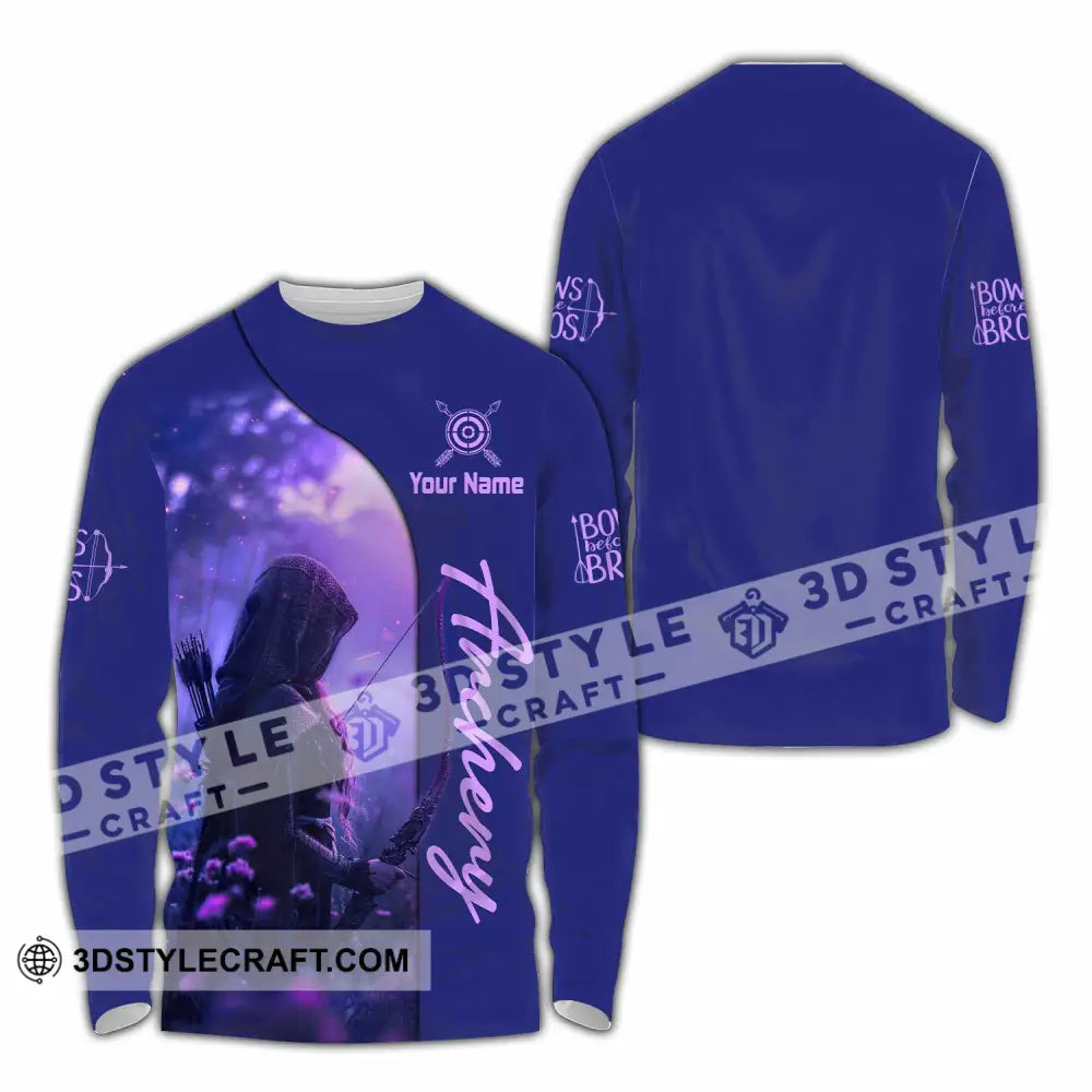 Unisex Shirt - Custom Archery Shirt - Long Sleeve Shirt / S - T-shirt