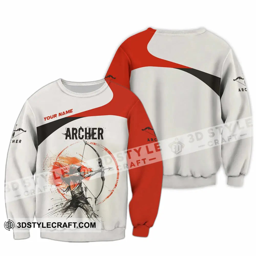 Unisex Shirt - Custom Archery Shirt Long Sleeve / S T-shirt
