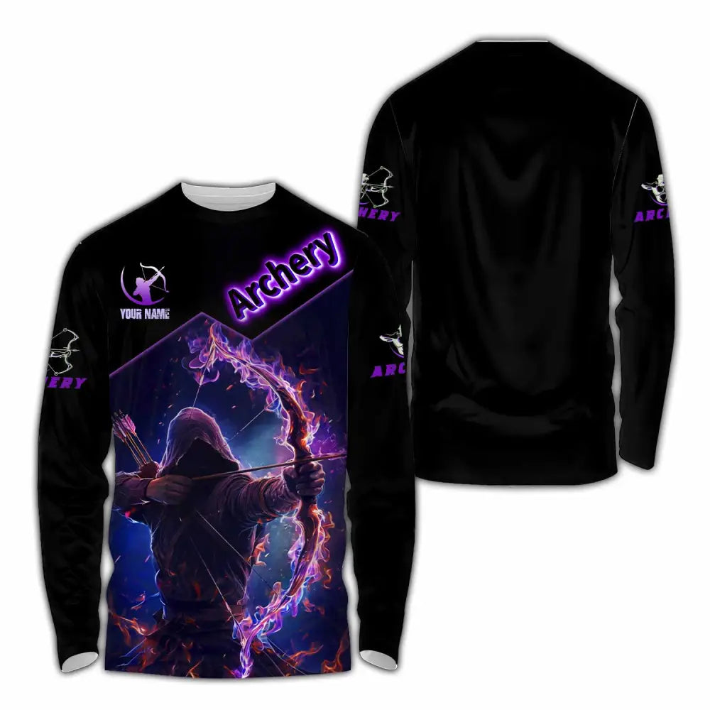 Unisex Shirt - Custom Archery Shirt Long Sleeve Shirt / S T-shirt