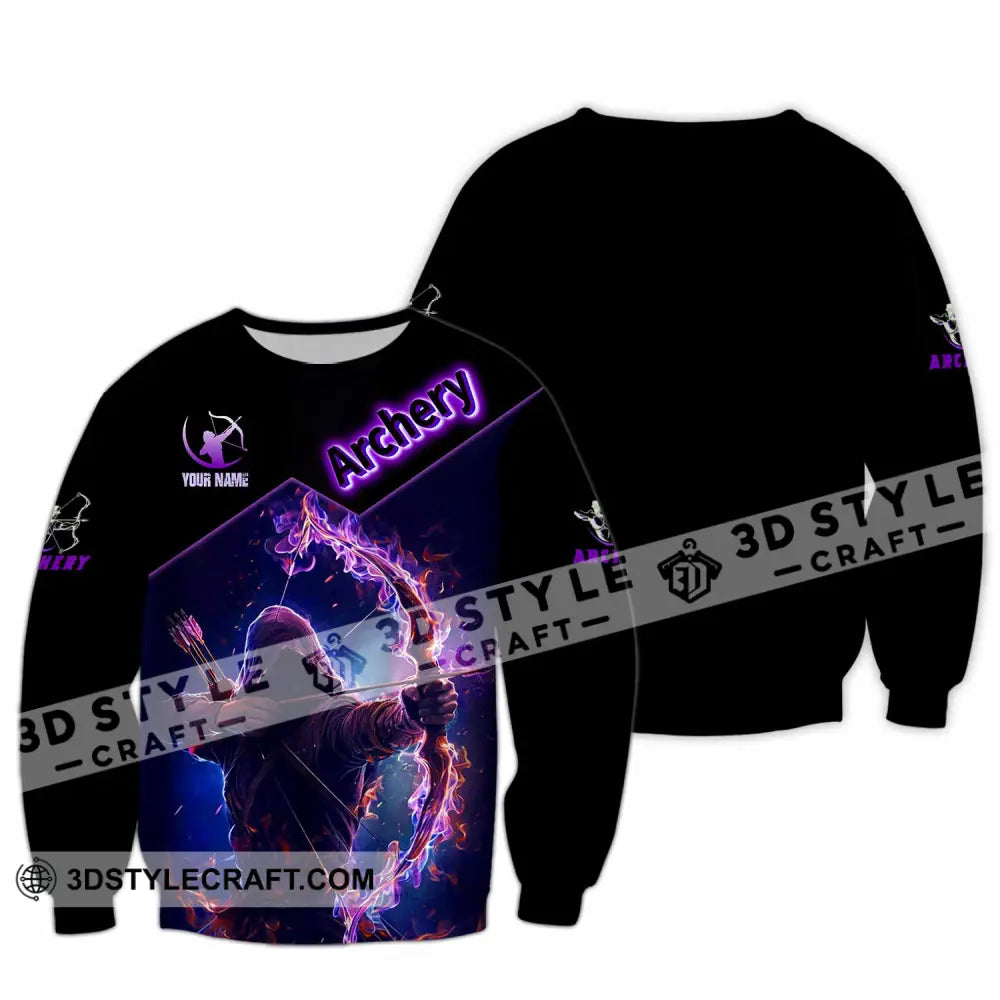 Unisex Shirt - Custom Archery Shirt Long Sleeve / S T-shirt