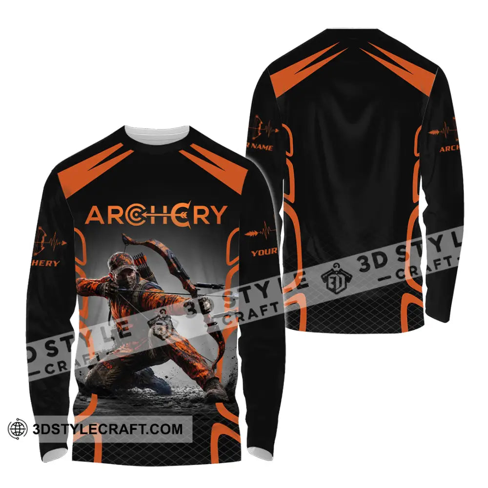 Unisex Shirt - Custom Archery Shirt - Long Sleeve Shirt / S - T-shirt