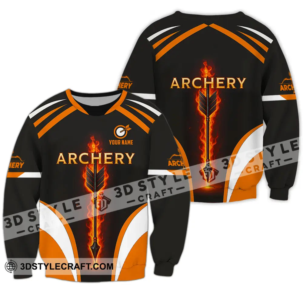 Unisex Shirt - Custom Archery Shirt Long Sleeve / S T-shirt