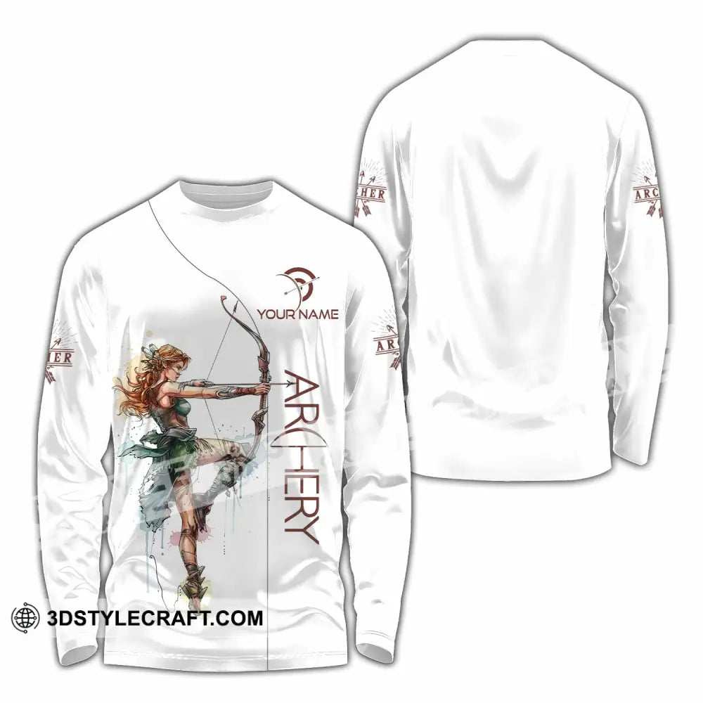 Unisex Shirt - Custom Archery Shirt Long Sleeve Shirt / S T-shirt