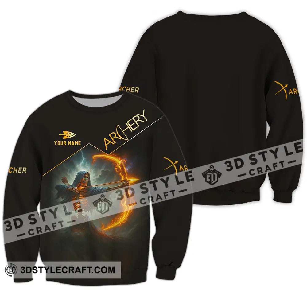 Unisex Shirt Custom Archery Shirt Long Sleeve / S T shirt