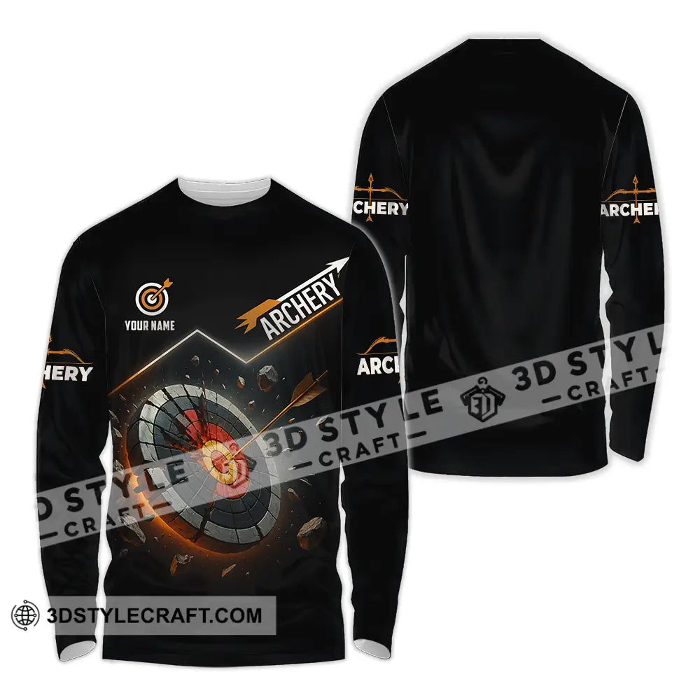 Unisex Shirt - Custom Archery Shirt Long Sleeve Shirt / S T-shirt