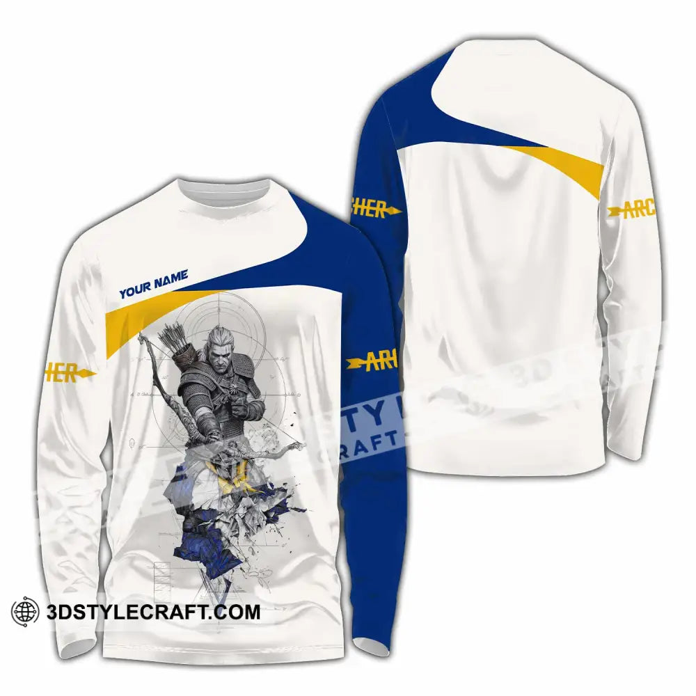 Unisex Shirt - Custom Archery Shirt - Long Sleeve Shirt / S - T-shirt