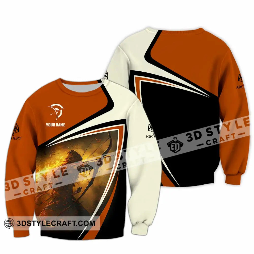 Unisex Shirt - Custom Archery Lover Sport Shirt Long Sleeve / S T-shirt