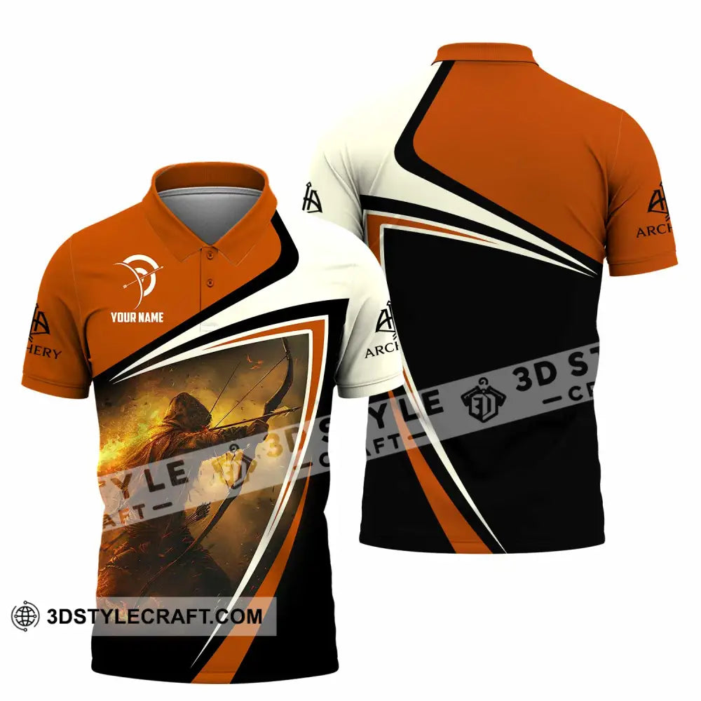 Unisex Shirt - Custom Archery Lover Sport Shirt Polo Shirt / S T-shirt