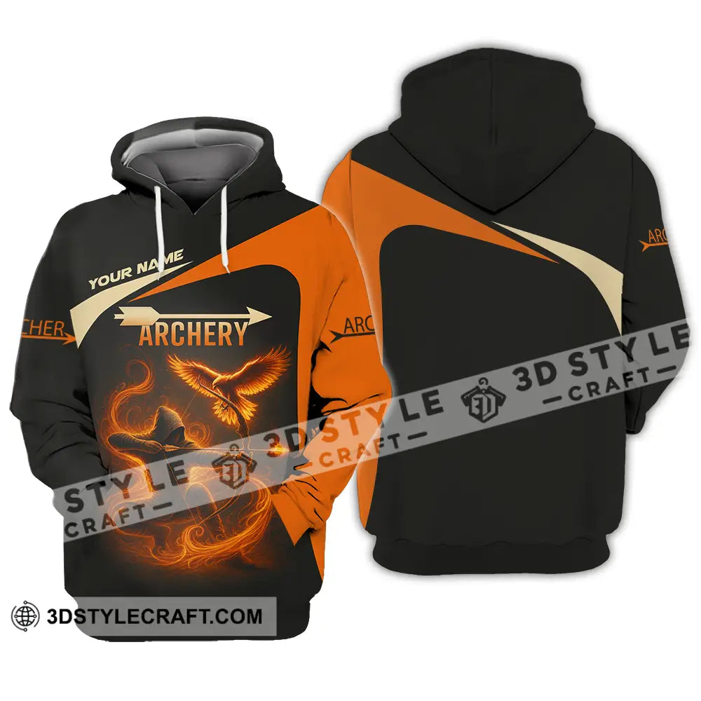 Unisex Shirt Custom Archery Sport Lover Shirt Hoodie / S T shirt