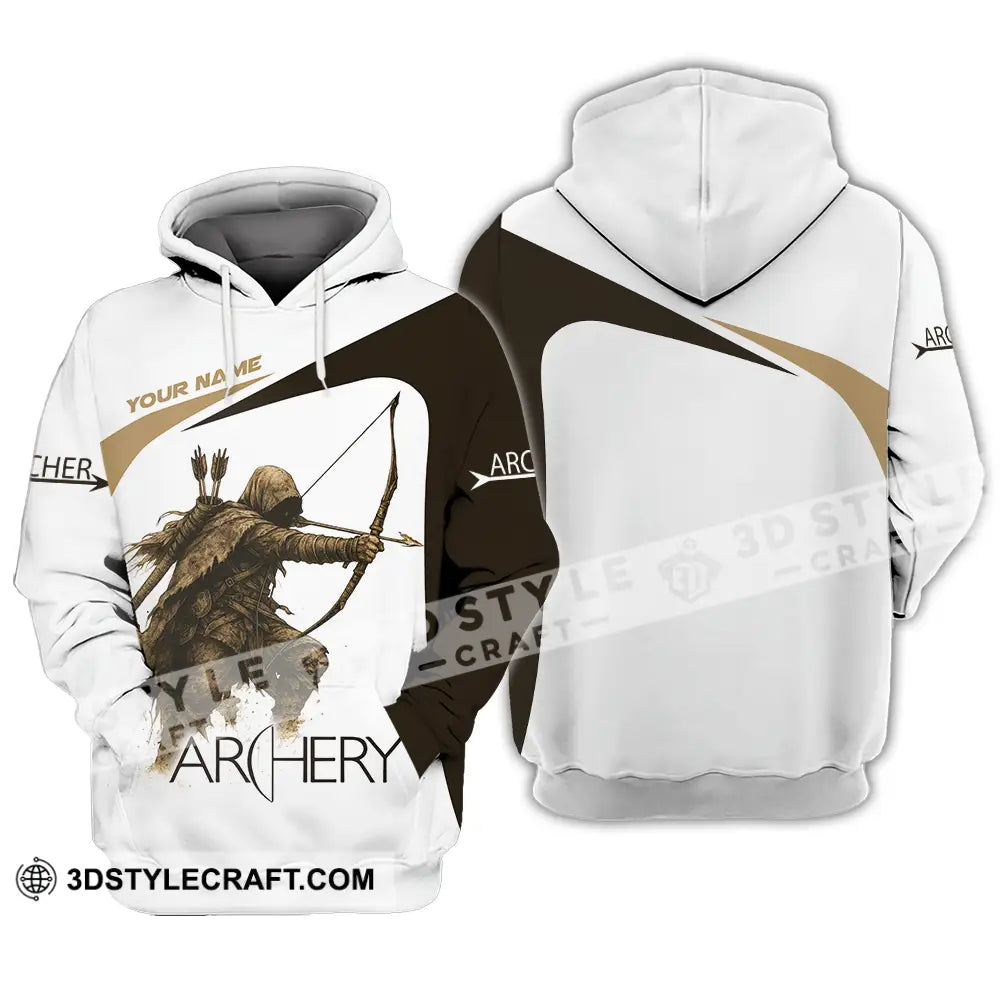 Unisex Shirt Custom Archery Sport Lover Shirt Hoodie / S T shirt