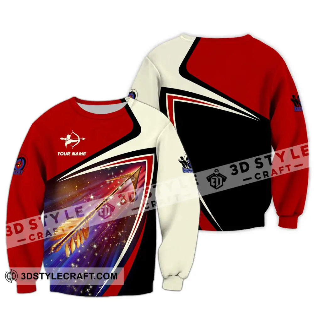 Unisex Shirt - Custom Archery Sport Lover Shirt Long Sleeve / S T-shirt