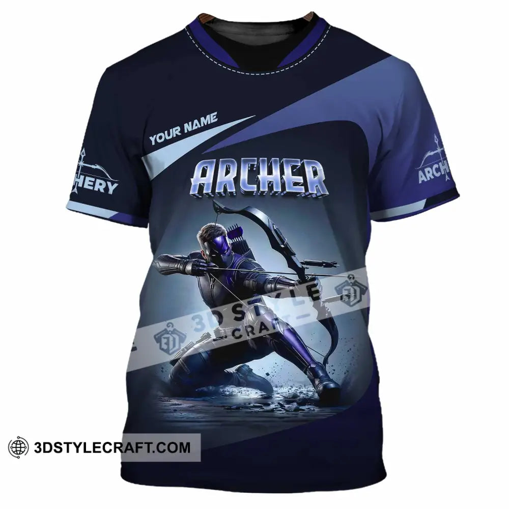 Unisex Shirt - Custom Archery Warrior Sport Shirt T-Shirt / S T-shirt