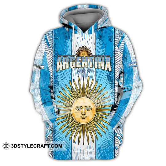 Unisex Shirt - Custom Argentina 3D Shirt style option 2