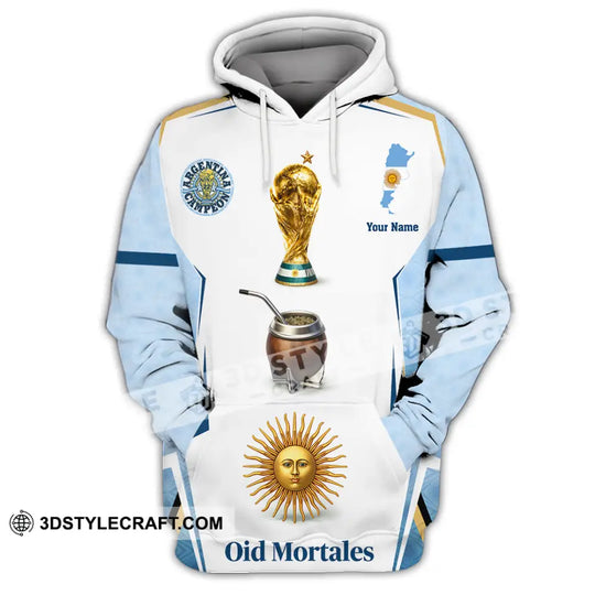 Unisex Shirt - Custom Argentina 3D Shirt style option 2