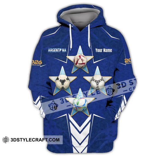 Unisex Shirt - Custom Argentina 3D Shirt style option 2