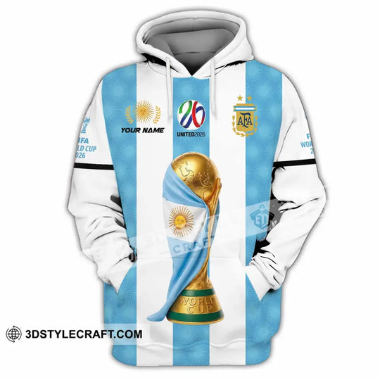 Unisex Shirt - Custom Argentina 3D Shirt style option 3