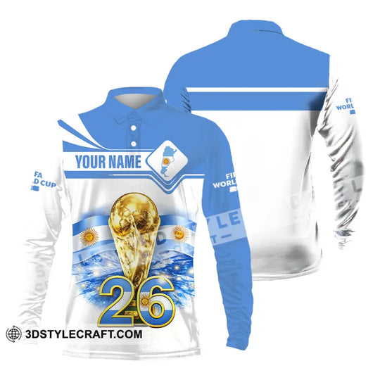 Unisex Shirt - Custom Argentina 3D Shirt style option 4