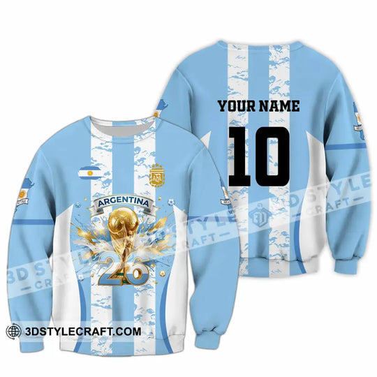 Unisex Shirt - Custom Argentina 3D Shirt style option 3