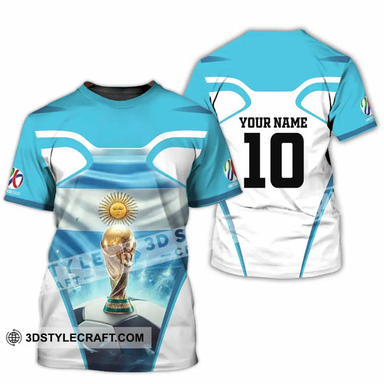 Unisex Shirt - Custom Argentina 3D Shirt style option 2