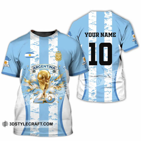 Unisex Shirt - Custom Argentina 3D Shirt style option 2