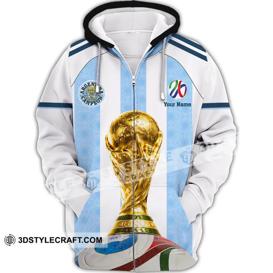 Unisex Shirt - Custom Argentina 3D Shirt style option 3