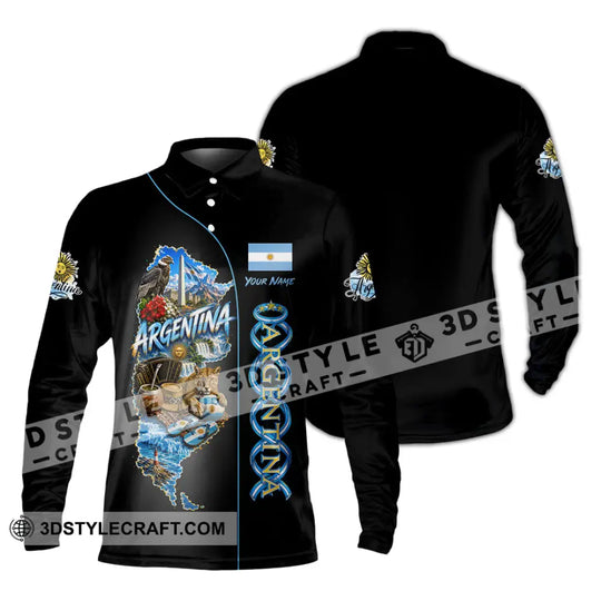 Unisex Shirt - Custom Argentina Shirt style option 4