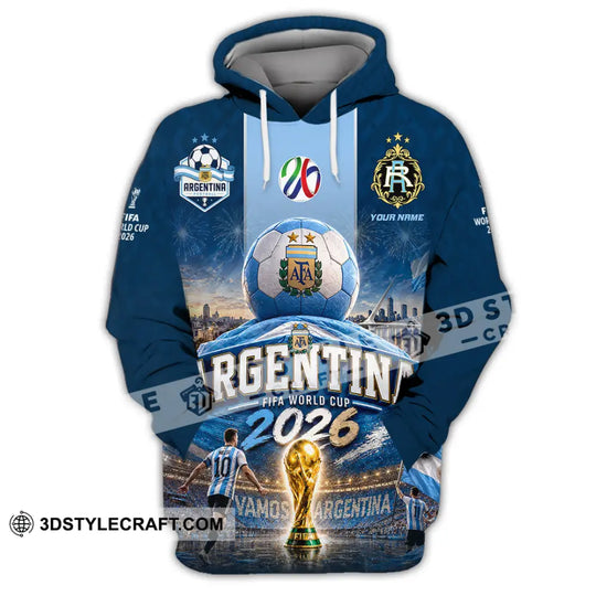 Unisex Shirt - Custom Argentina World Cup 2026 Shirt style option 2