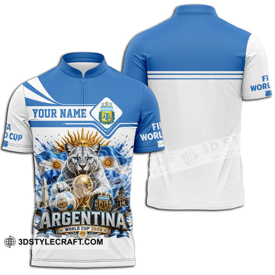 Unisex Shirt - Custom Argentina World Cup 2026 Shirt style option 2