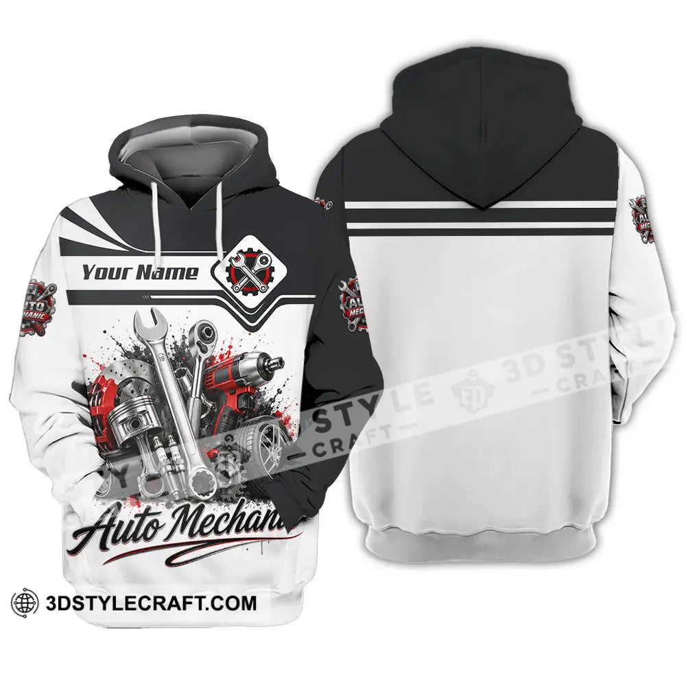 Unisex Shirt - Custom Auto Mechanic Shirt - Hoodie / S - T-shirt