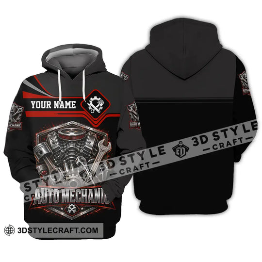Unisex Shirt - Custom Auto Mechanic Shirt style option 3