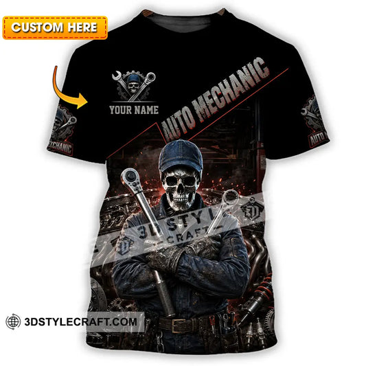 Unisex Shirt - Custom Auto Mechanic Shirt - T-shirt