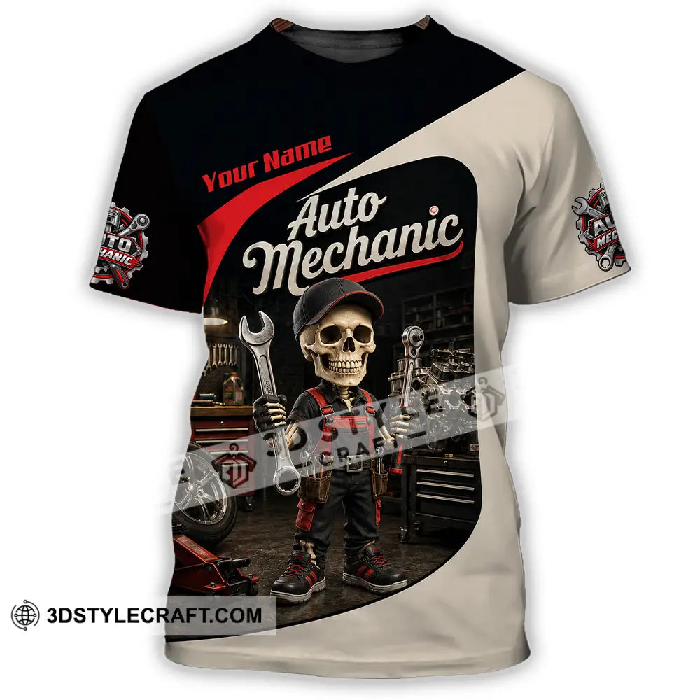 Unisex Shirt - Custom Auto Mechanic Shirt - T-Shirt / S - T-shirt