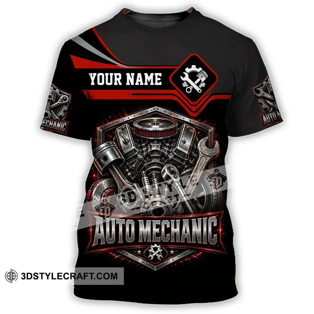 Unisex Shirt - Custom Auto Mechanic Shirt - T-Shirt / S - T-shirt