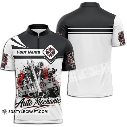 Unisex Shirt - Custom Auto Mechanic Shirt style option 2