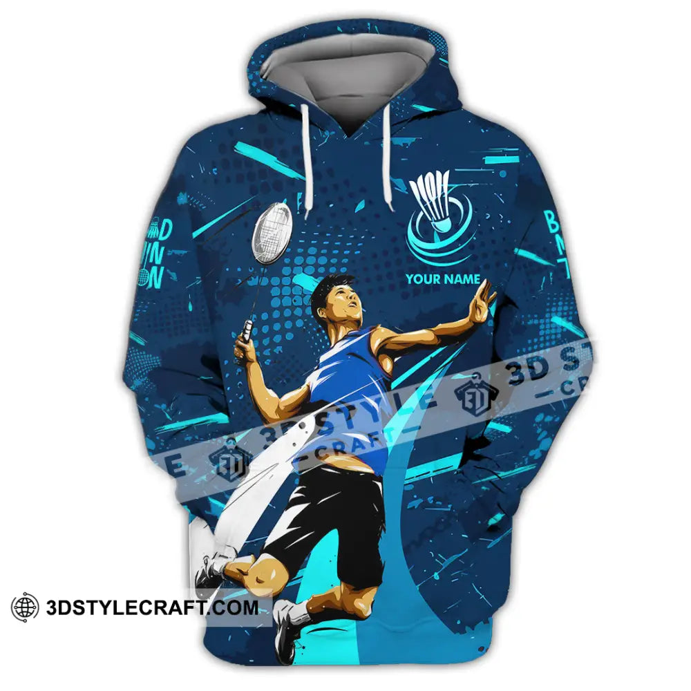 Unisex Shirt - Custom Badminton 3D Shirt Hoodie / S T-shirt