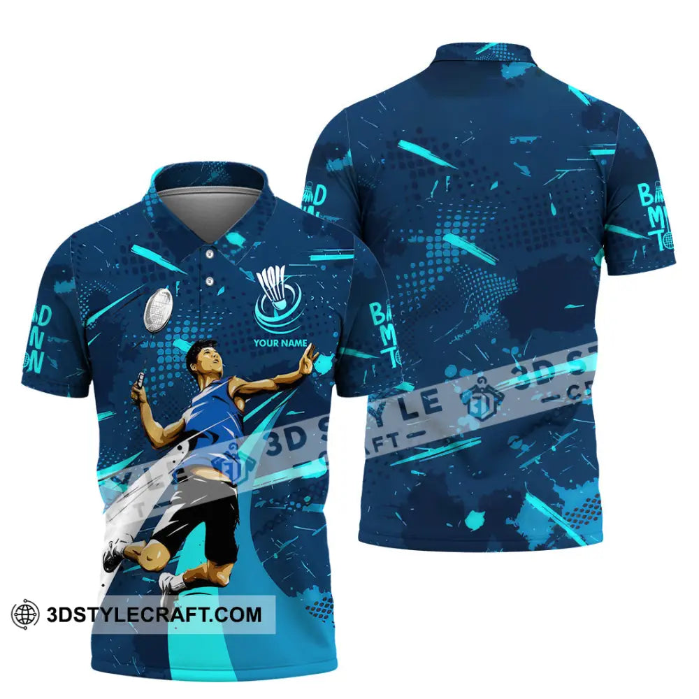 Unisex Shirt - Custom Badminton 3D Shirt Polo Shirt / S T-shirt