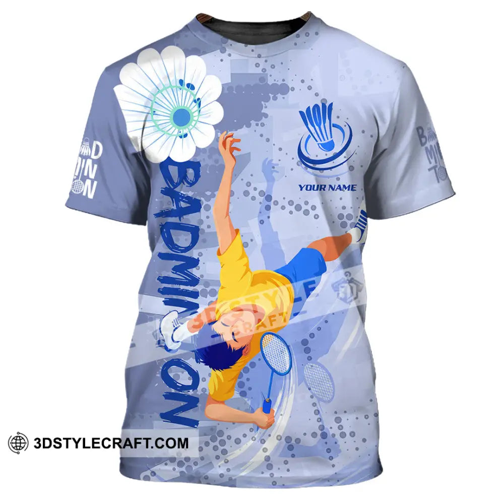 Unisex Shirt - Custom Badminton 3D Shirt T-Shirt / S T-shirt