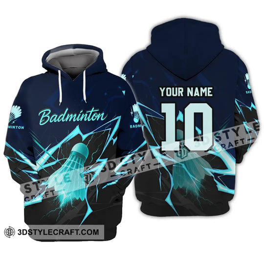 Unisex Shirt - Custom Badminton Shirt style option 3