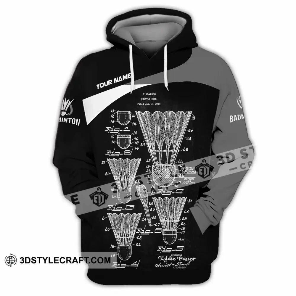 Unisex Shirt - Custom Badminton Shirt - Hoodie / S - T-shirt